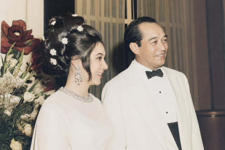 Hình ảnh trong đám cưới của minh tinh Thẩm Thúy Hằng.