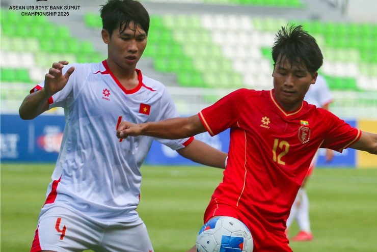 Video bóng đá U19 Việt Nam - U19 Myanmar: Đại thắng 5 sao (U19 Đông Nam Á)