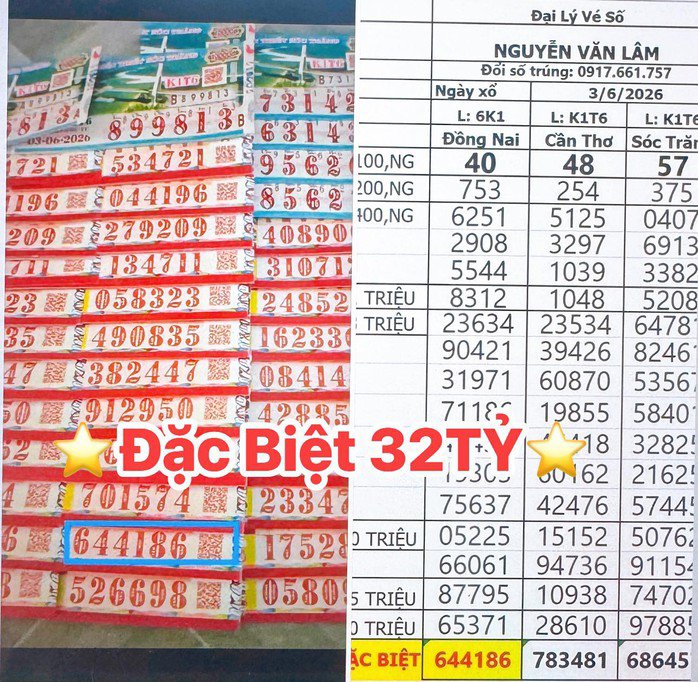 Đại lý Nguyễn Văn Lâm là nơi phân phối 16 vé Đồng Nai trúng giải độc đắc. Ảnh: ĐLVS Nguyễn Văn Lâm