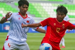 Video bóng đá U19 Việt Nam - U19 Myanmar: Đại thắng 5 sao (U19 Đông Nam Á)