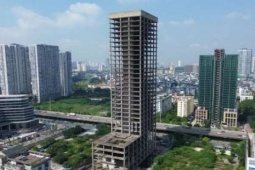 Hiện trạng Tòa tháp nghìn tỷ bỏ hoang hơn thập kỷ cạnh Keangnam được đề xuất thành trụ sở cơ quan Nhà nước
