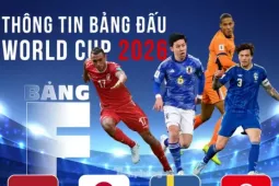 Thông tin bảng F FIFA World Cup 2026: Cạm bẫy trên hành trình của Hà Lan
