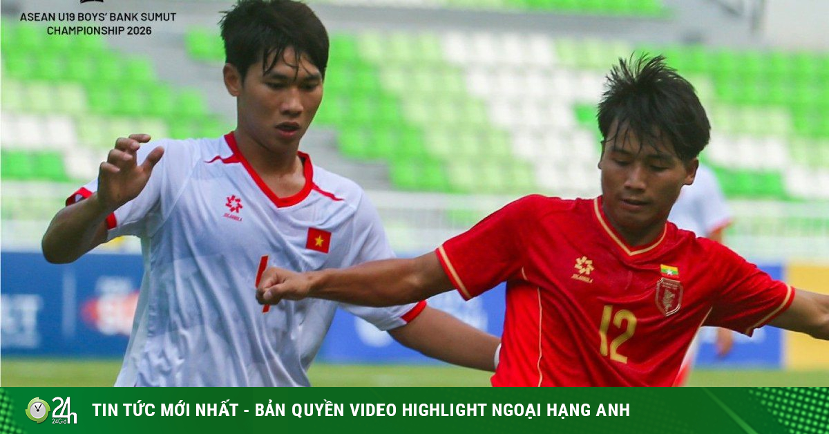 Video bóng đá U19 Việt Nam - U19 Myanmar: Đại thắng 5 sao (U19 Đông Nam Á)