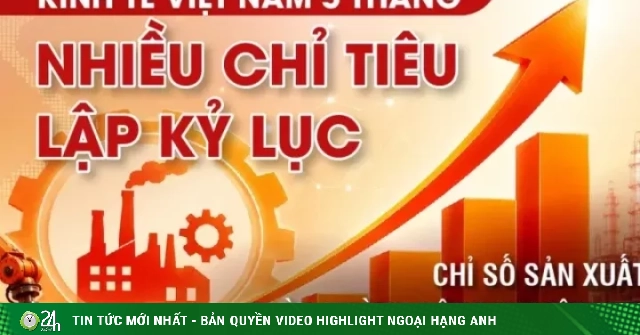 Kinh tế Việt Nam 5 tháng: Nhiều chỉ tiêu lập kỷ lục