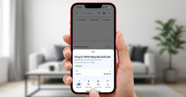 Cách tìm nơi bán xăng E5 RON 92 qua ứng dụng Quanh tôi của Bộ Công thương