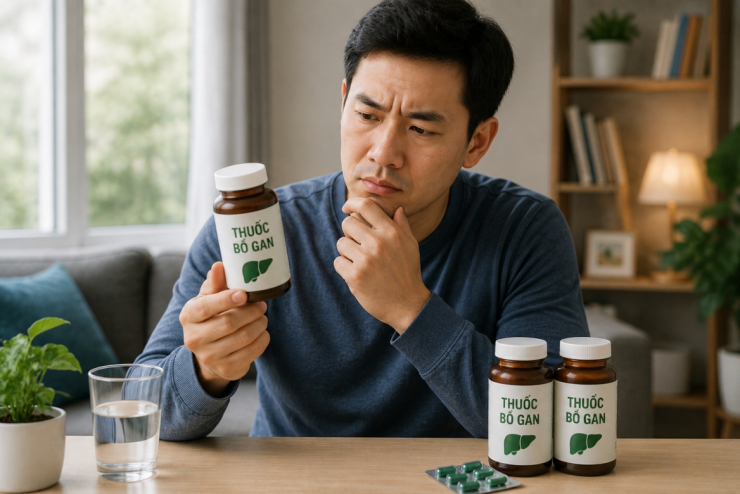 Hiện nay là nhiều người tự ý sử dụng thuốc nam, thuốc bắc hoặc thực phẩm chức năng trong thời gian dài mà không có chỉ định của bác sĩ (ảnh minh họa AI)