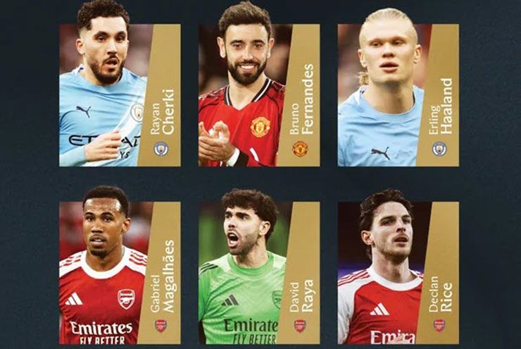 Tin mới nhất bóng đá tối 5/6: Bruno Fernandes đấu 5 SAO Arsenal & Man City cho giải PFA