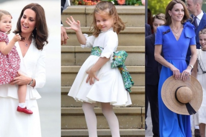 Kiểu giày Công chúa Charlotte ưa chuộng từ nhỏ