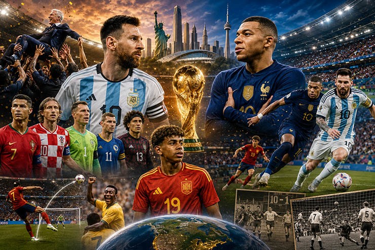 Messi - Mbappe tranh "ngôi báu", hàng loạt kỷ lục chờ phá ở World Cup 2026