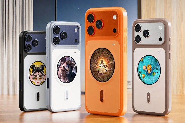 Chiếc ốp lưng kỳ lạ mang màn hình phụ lên iPhone 17 Pro Max - 1
