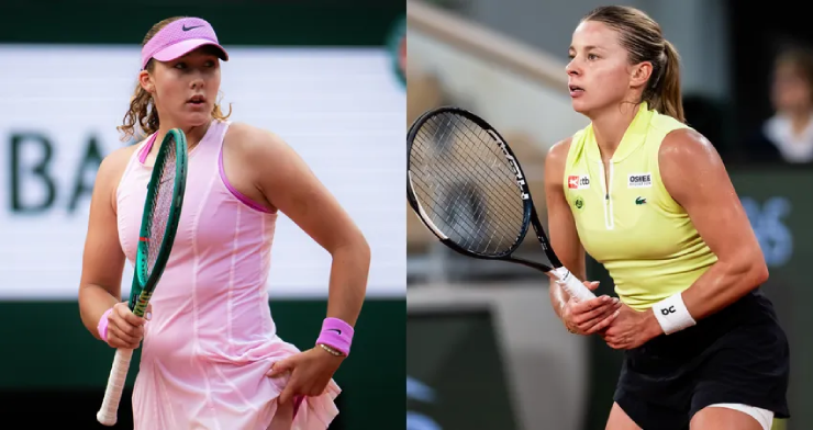 Andreeva (bên trái) và&nbsp;Chwalinska (bên phải), 1 trong 2 tay vợt này sẽ thành nhà tân vô địch Roland Garros 2026