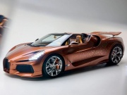 Bugatti trình làng mẫu siêu xe W16 Mistral 'Le Retour du Jeune Prince'