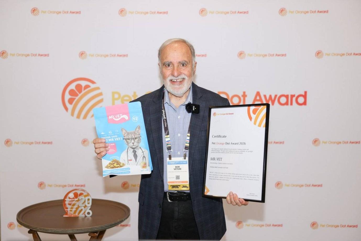 Bob Vetere - Chủ tịch Hội đồng Giám khảo Pet Orange Dot Award