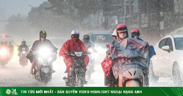 Photo: Tin tức 24h Rainfall Projections and Geographic Impact