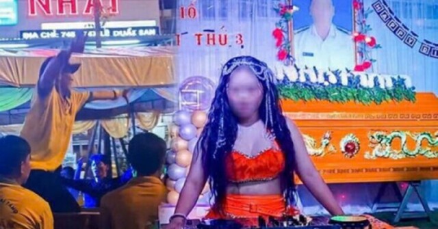 Công an Cần Thơ xác minh clip khiêng quan tài diễu phố