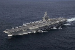 Thiệt hại thảm khốc của siêu tàu sân bay Mỹ sau cuộc tấn công của Iran ông Trump không muốn tiết lộ