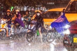 Miền Bắc đón không khí lạnh cuối mùa, trời chuyển mưa lớn