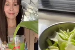 Diễn viên U50 giảm 4kg nhờ 3 thức uống mỗi sáng