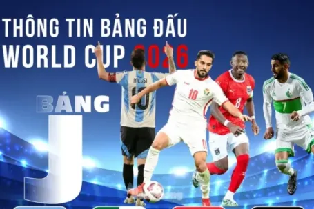 Thông tin bảng J FIFA World Cup 2026: Ai đủ sức ngăn bước Argentina?