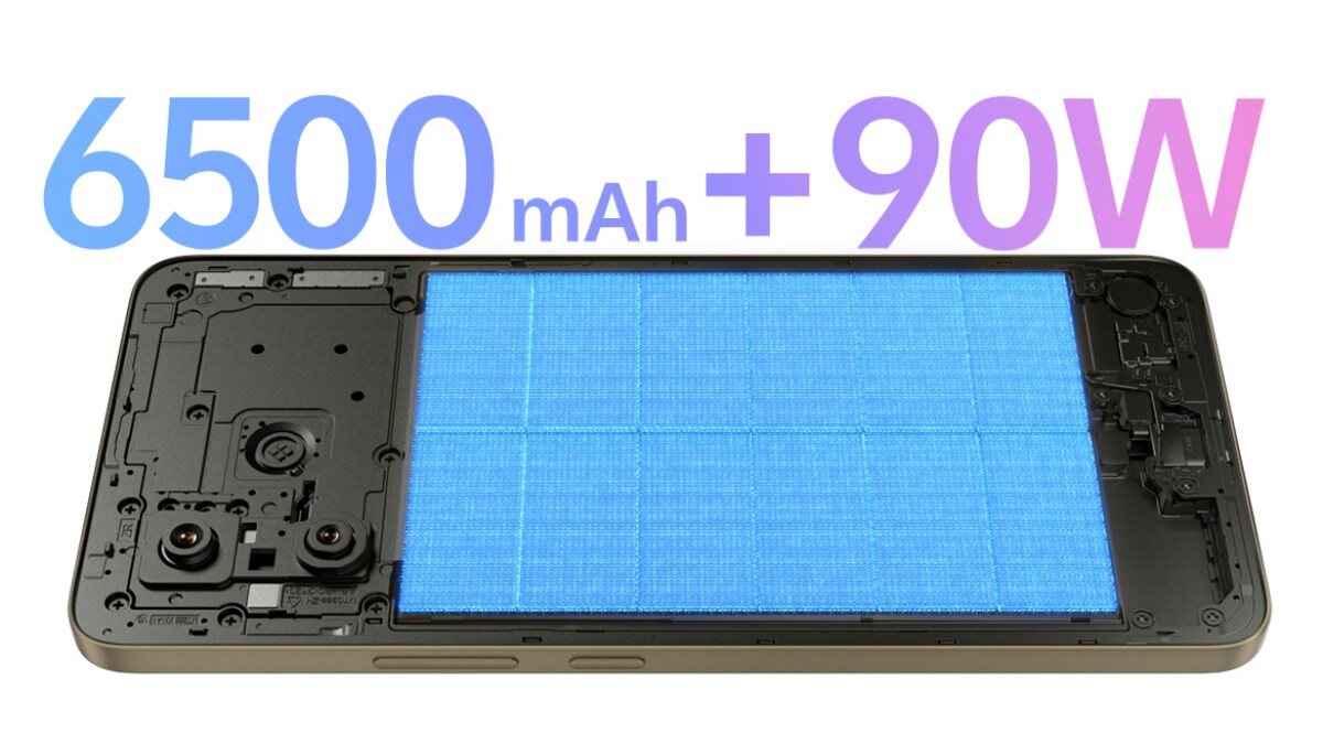 Vivo V70 Lite có pin khá lớn.
