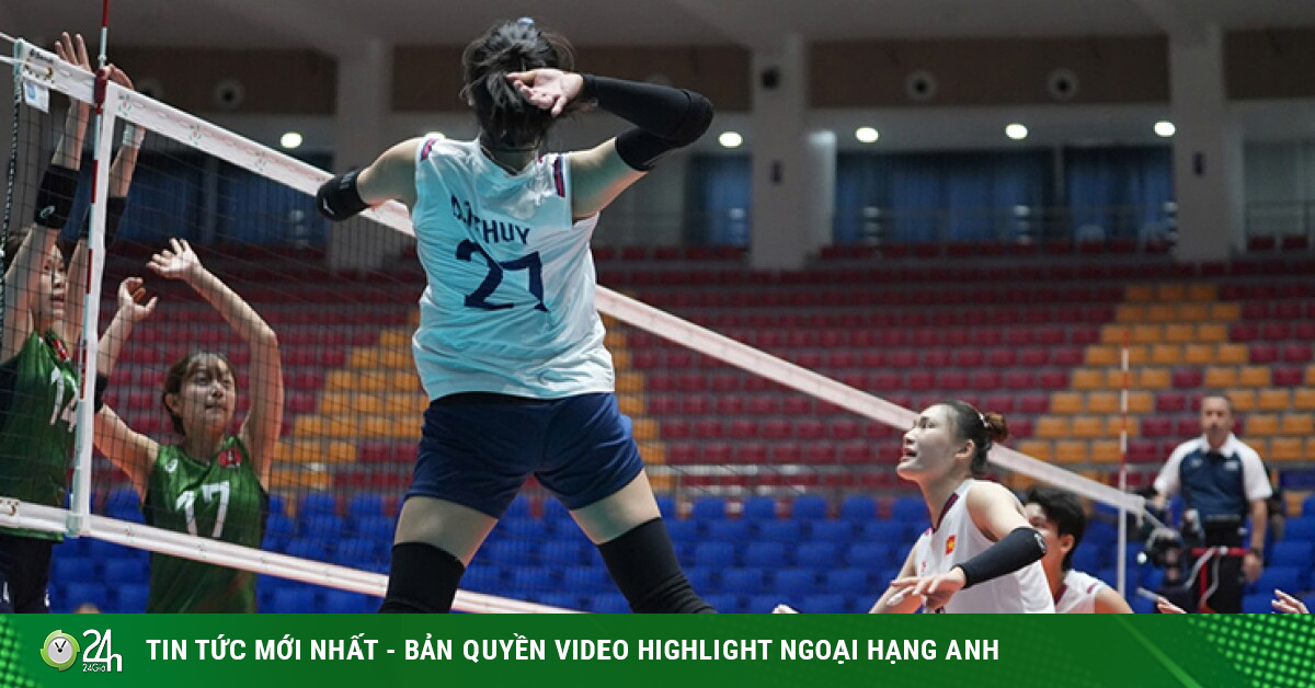 Video bóng chuyền nữ Việt Nam - Hong Kong (TQ): Sức mạnh khó cản (AVC Nations Cup)