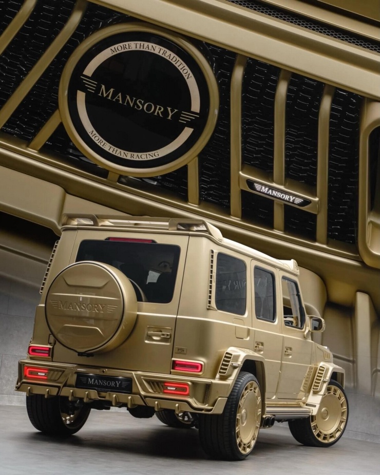Ngắm bản độ Mansory Mercedes-AMG G63 dát vàng kiểu Dubai, công suất 820 mã lực - 6