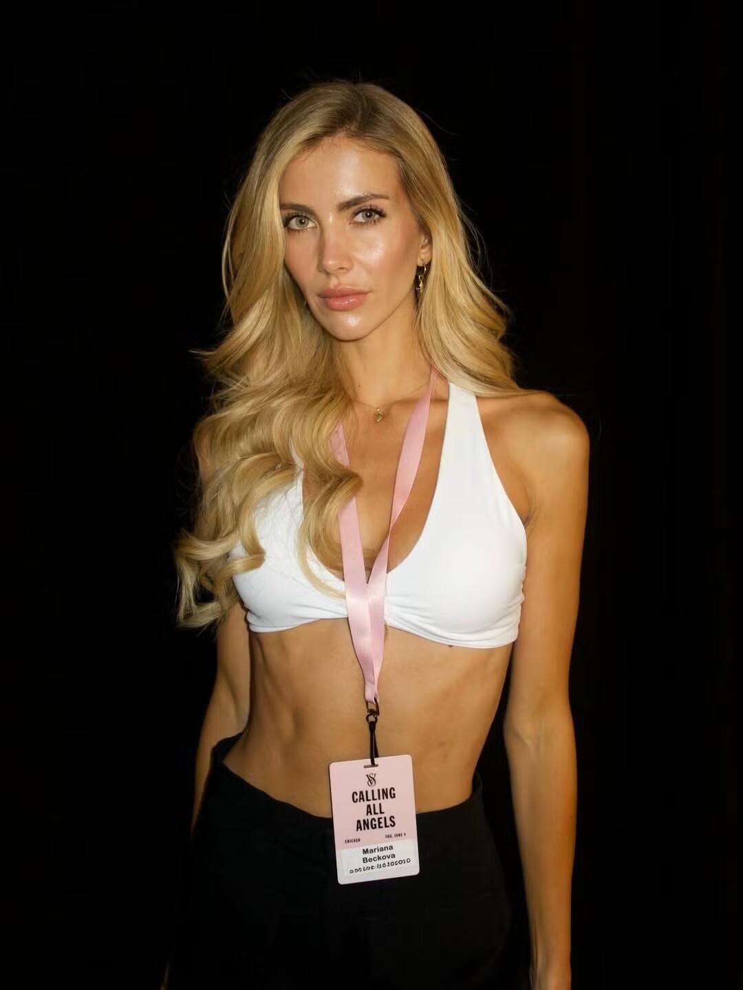 Mariana Beckova tham dự casting của Victoria's Secret ở Chicago, Mỹ.