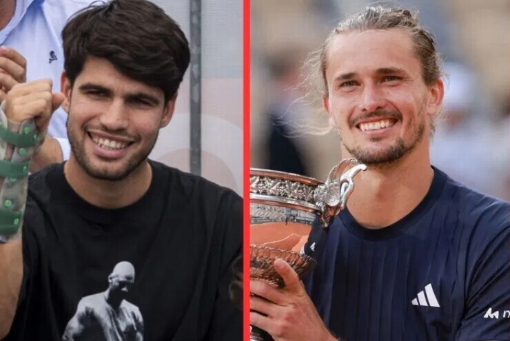 "Nhà vua" Zverev chạm 5 cột mốc đáng nhớ, Nadal - Alcaraz & dàn sao khen hết lời