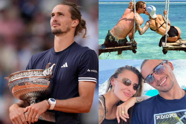Zverev hạnh phúc bên mỹ nhân hơn 7 tuổi, từng khốn khổ vì cáo buộc đánh bạn gái cũ