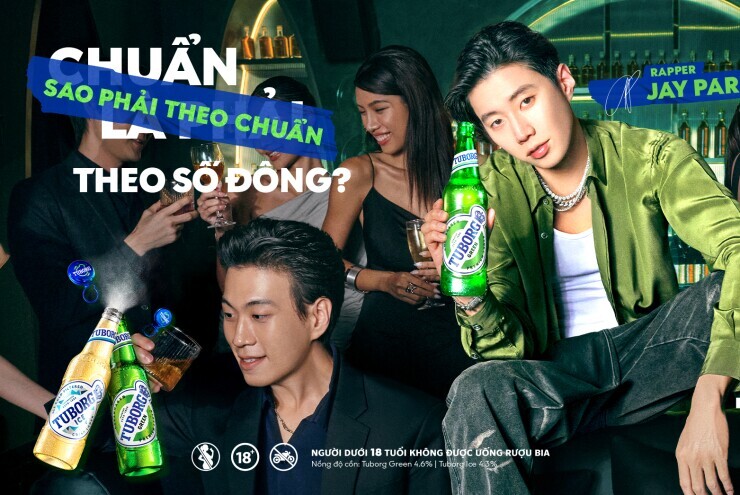Bia Tuborg bắt tay cùng Jay Park: Chính thức thả xích chiến dịch "Sao phải theo chuẩn" - Sẵn sàng khuấy động mùa hè 2026