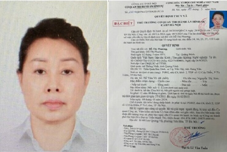 Truy nã đặc biệt người phụ nữ liên quan tới vụ án Phương 'Ninh Hột'
