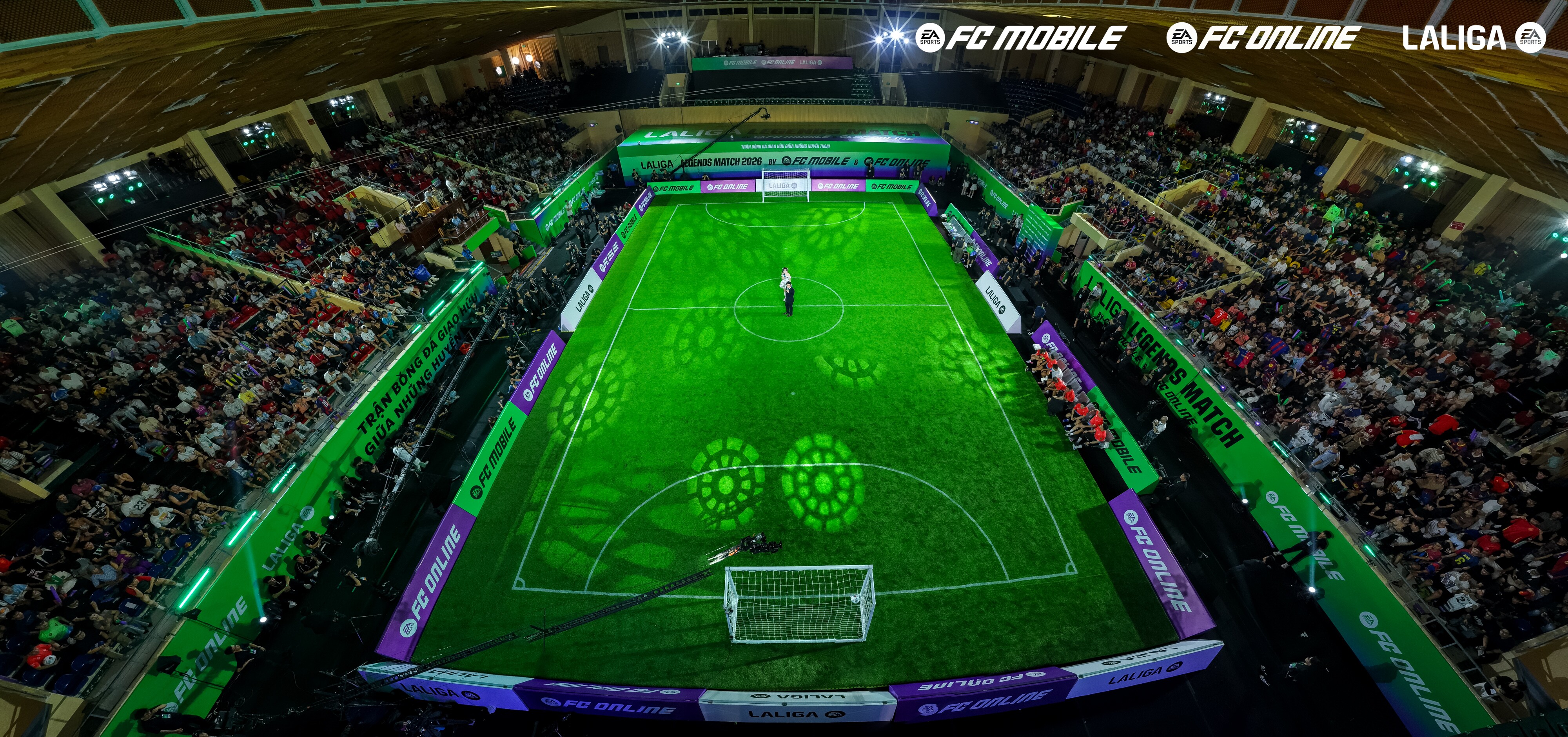 Sân đấu LALIGA Legends Maths 2026.