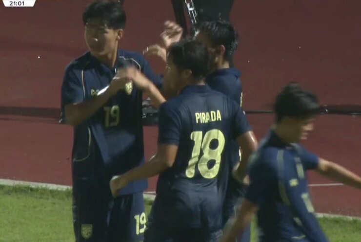 U19 Thái Lan rượt đuổi tỉ số với U19 Malaysia