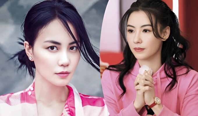 Vương Phi và Trương Bá Chi. Ảnh: Weibo