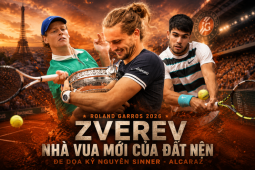 Zverev đạt đỉnh cao Grand Slam: Lời cảnh báo của "thế hệ mất mát" cho Sinner - Alcaraz