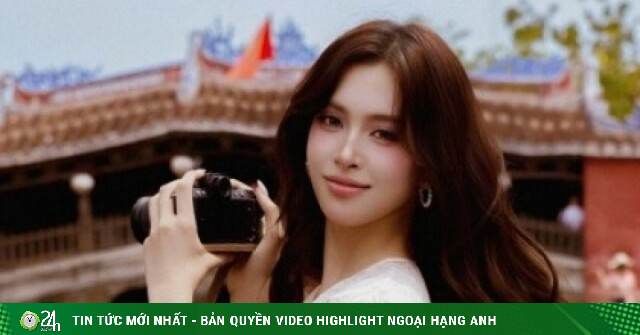 Hoa hậu Tiểu Vy khoe nhan sắc rực rỡ trong bộ ảnh chụp tại quê nhà Hội An
