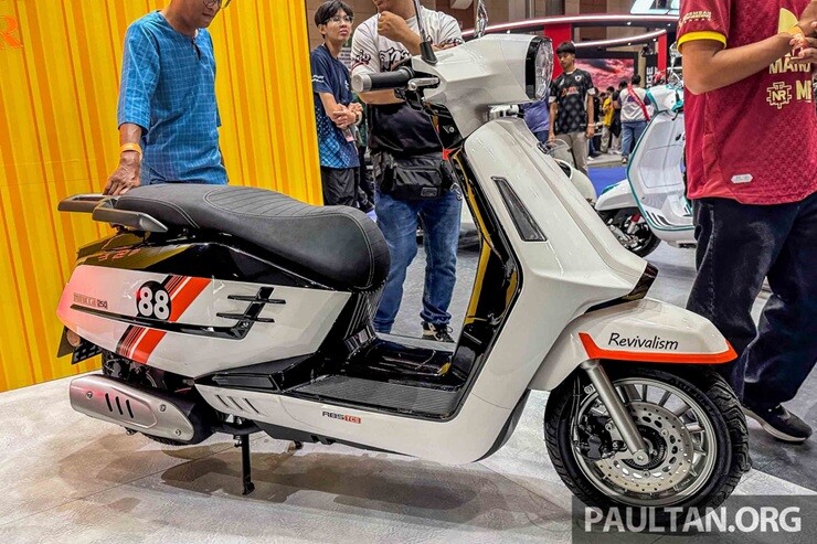 Xe ga đậm chất Ý, trang bị chẳng thua kém "vua tay ga" SH - 1