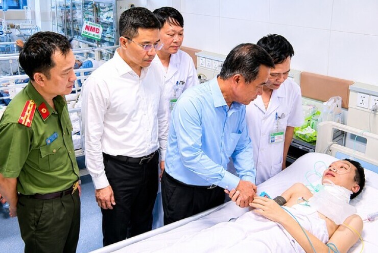 Trung tá Công an bị đâm trọng thương khi vây bắt đối tượng nghiện ma túy