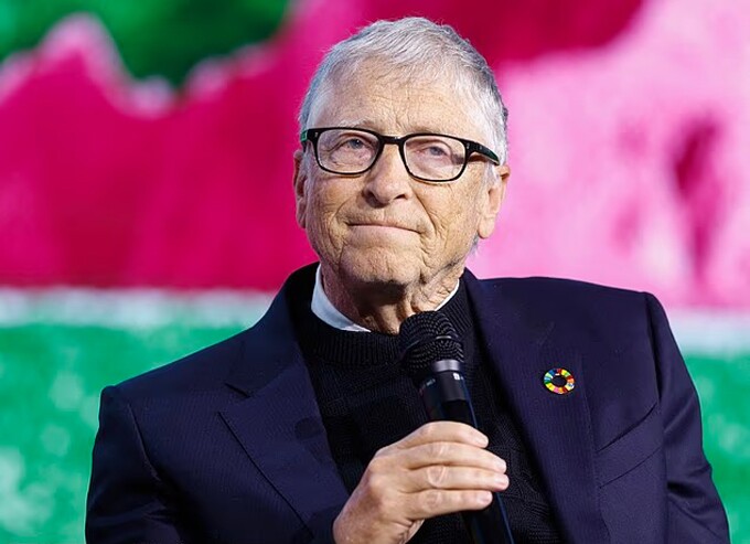Tỷ phú Bill Gates. Ảnh: TT News Agency