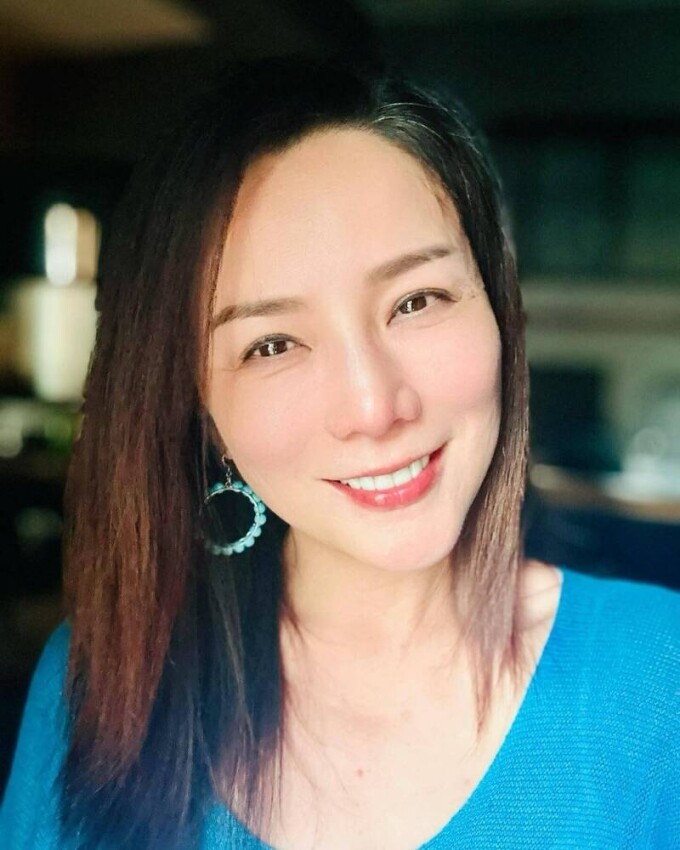 Diễn viên, á hậu Hong Kong Ngô Hãn Hy. Ảnh: Weibo
