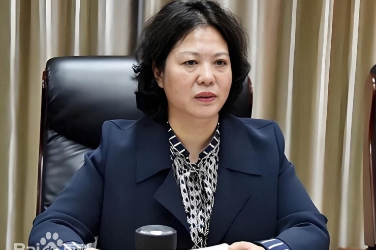 Lý Á Lệ khi còn đương chức. Ảnh: Baidu