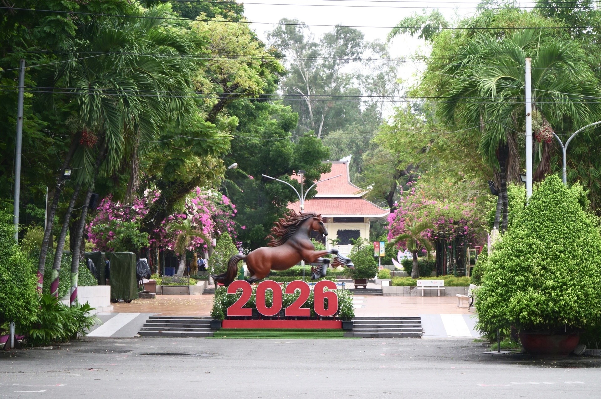 Nghĩa trang Chí Hoà - Công viên Lê Thị Riêng ngày nay.