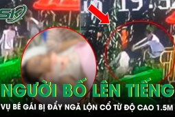 Bé gái bị xô ngã từ cầu trượt cao 1,5m nứt xương hốc mắt, tụ máu đầu, người cha nghẹn ngào tự trách