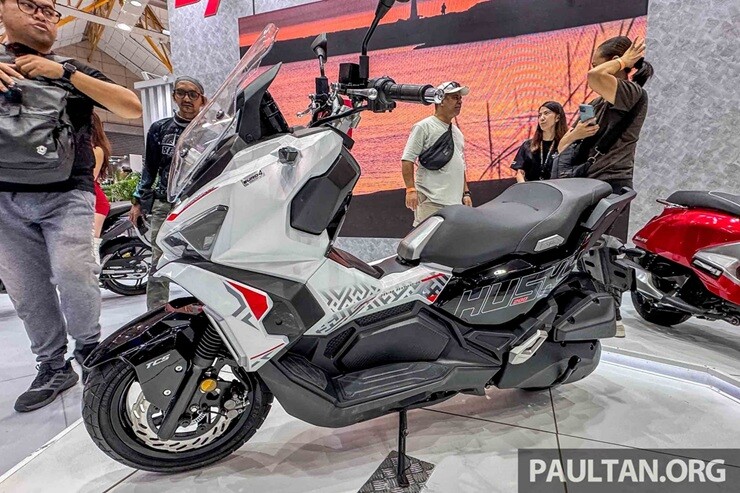 SYM ra mắt xe phượt mới, trang bị ngang ngửa "vua xe ga" Honda - 1