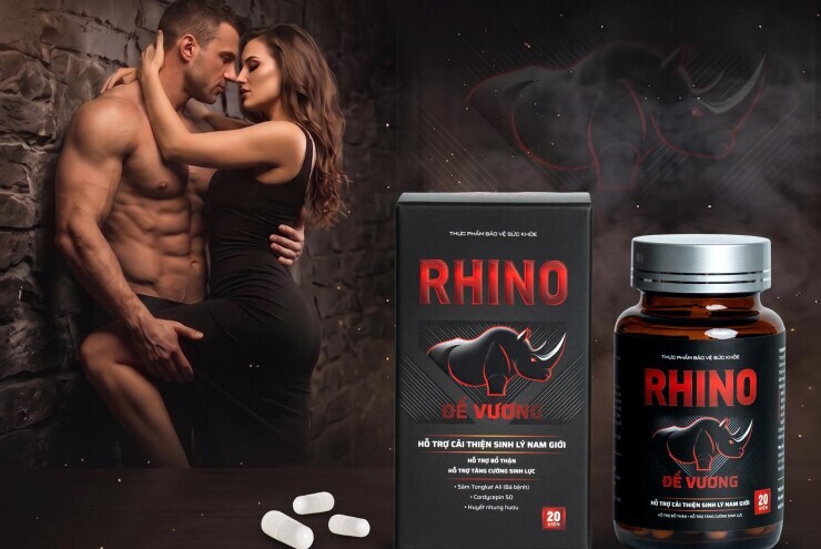 Rhino Đế Vương: Hỗ trợ cải thiện sinh lý cho nam giới nhờ hàm lượng Cordycepin cao trong Đông trùng hạ thảo