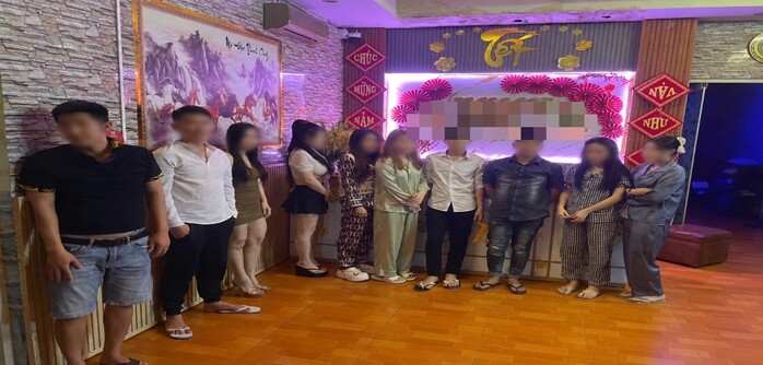 Vạch trần đường dây mại dâm hoạt động trong các phòng VIP của cơ sở massage. Ảnh: Công an tỉnh Tây Ninh