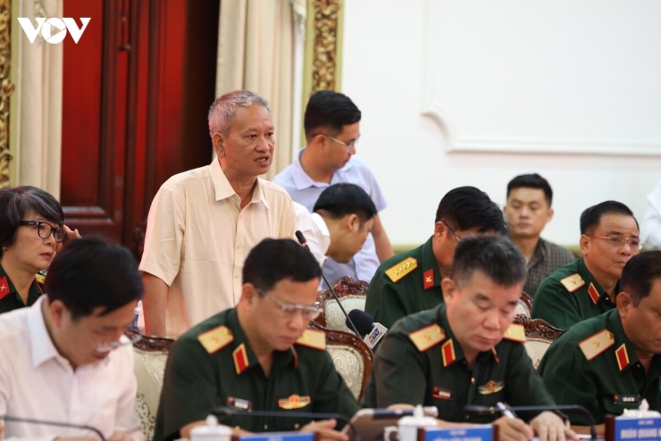 KTS Nguyễn Xuân Thắng, thành viên Hội Hỗ trợ gia đình liệt sĩ Việt Nam, thành viên Tổ giúp việc Phó Thủ tướng trong Chiến dịch 500 ngày đêm tìm kiếm, quy tập, xác định danh tính hài cốt liệt sĩ. (Ảnh: Tỷ Huỳnh)