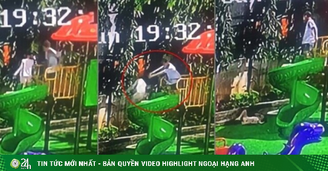 Công an đã xác định được gia đình bé trai xô ngã bé gái từ cầu trượt ở Hà Nội