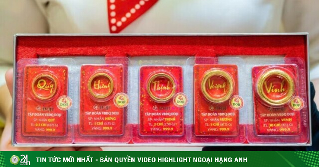 Giá vàng giảm rất mạnh