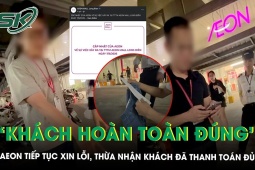 Aeon Long Biên gặp, xin lỗi người phụ nữ bị nghi oan trộm đồ, ‘lấy làm tiếc’ vì xử lý chưa phù hợp
